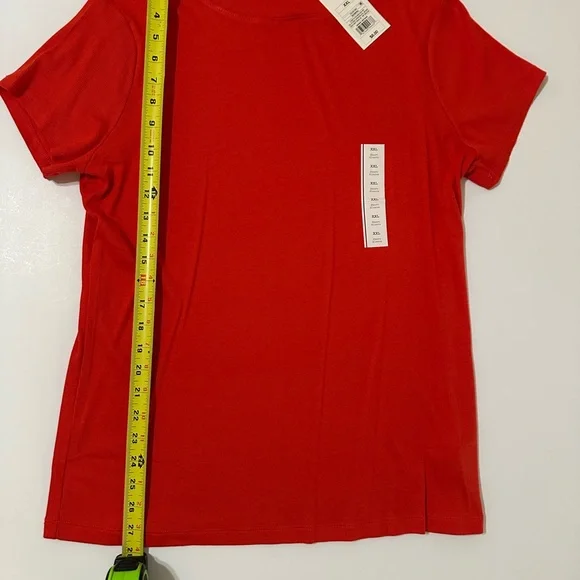 a new day Red Short Sleeve Crewneck Tee - Picture 2 of 4